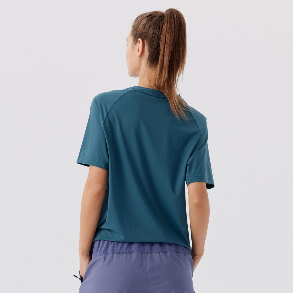 Women's Short Sleeve T-Shirt Casual Tee Gym Shirt R51119