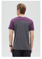 Men's Short Sleeve T-Shirt Casual Tee Gym Shirt R61124