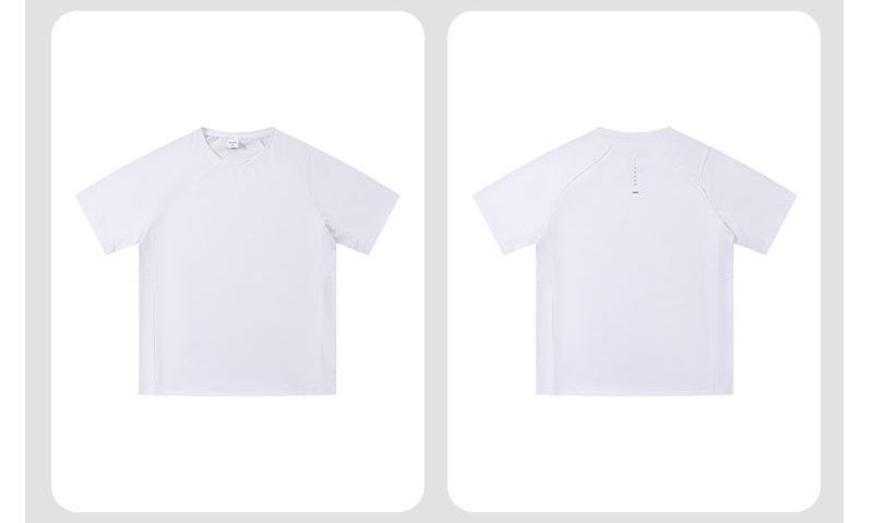 Men's Short Sleeve T-Shirt Casual Tee Gym Shirt R61125