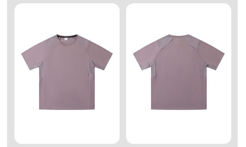 Men's Short Sleeve T-Shirt Casual Tee Gym Shirt R61125