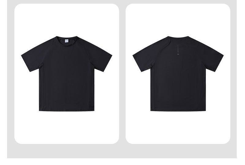 Men's Short Sleeve T-Shirt Casual Tee Gym Shirt R61125