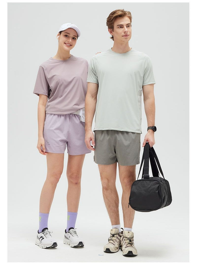 Women's Short Sleeve T-Shirt Casual Tee Gym Shirt R61125