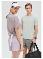 Women's Short Sleeve T-Shirt Casual Tee Gym Shirt R61125