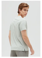 Men's Short Sleeve T-Shirt Casual Tee Gym Shirt R61125