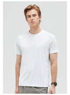 Men's Short Sleeve T-Shirt Casual Tee Gym Shirt R61125