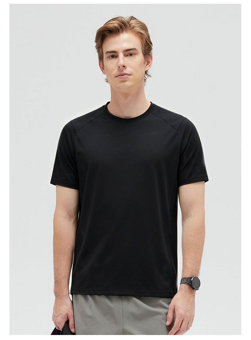 Men's Short Sleeve T-Shirt Casual Tee Gym Shirt R61125