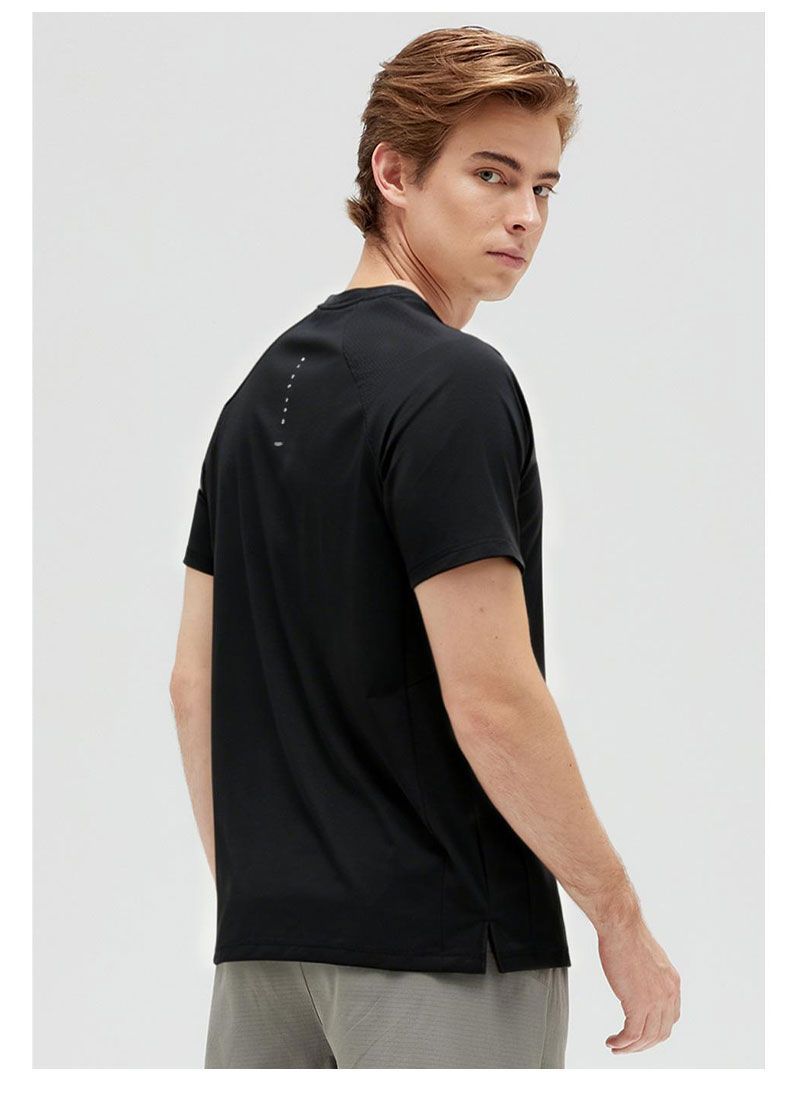 Men's Short Sleeve T-Shirt Casual Tee Gym Shirt R61125