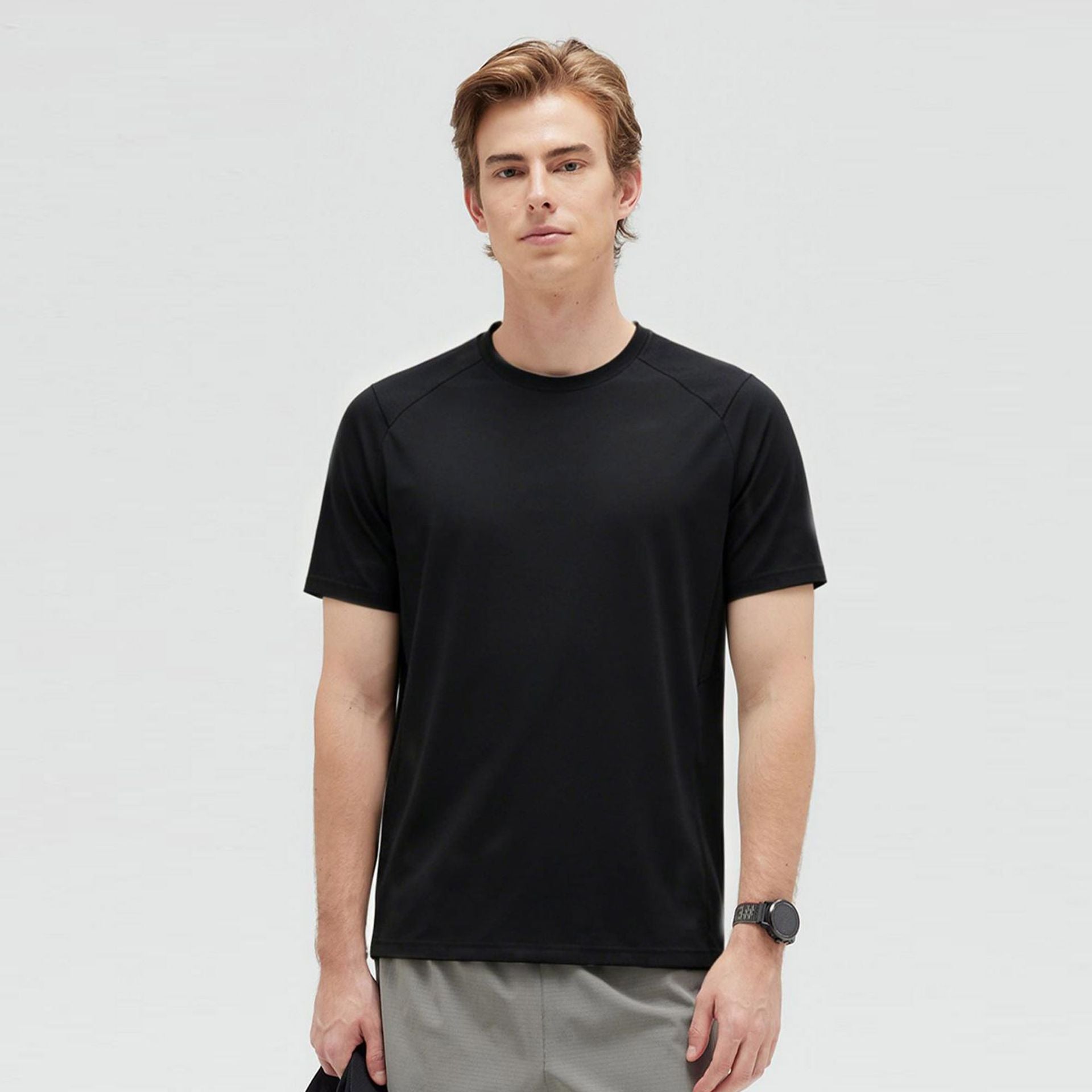 Women's Short Sleeve T-Shirt Casual Tee Gym Shirt R61125