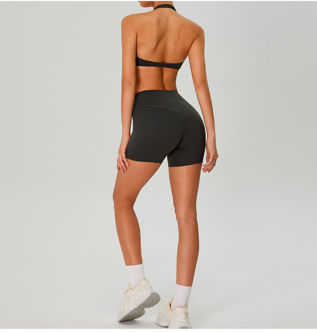 Women's Shorts Gym Running Casual Athletic S-0221