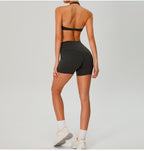 Women's Shorts Gym Running Casual Athletic S-0221