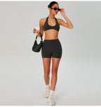 Women's Shorts Gym Running Casual Athletic S-0221