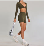 Women's Shorts Gym Running Casual Athletic S-0221