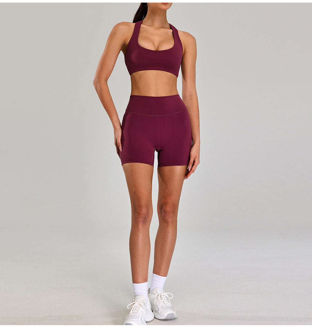 Women's Shorts Gym Running Casual Athletic S-0221
