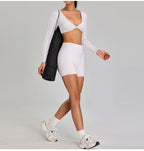 Women's Shorts Gym Running Casual Athletic S-0221