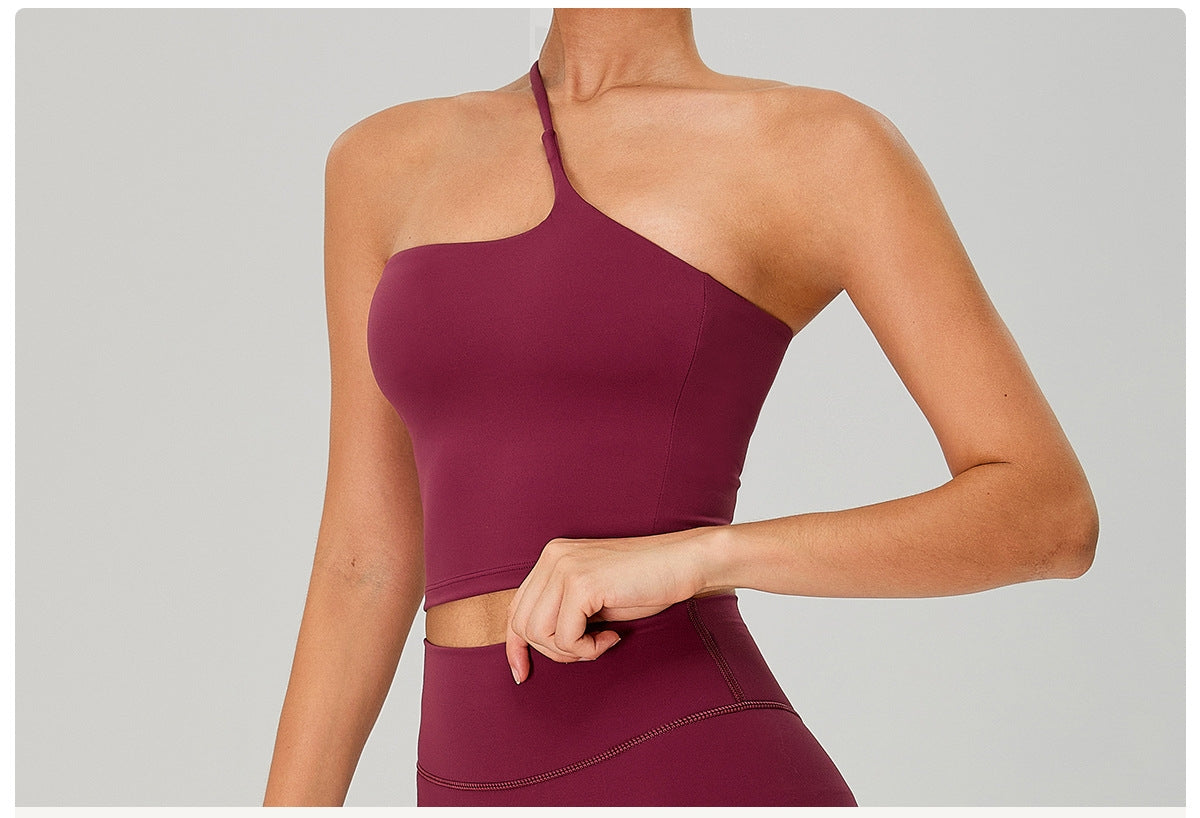 Women's Tank Top Sleeveless T-Shirt Gym Workout S-0259