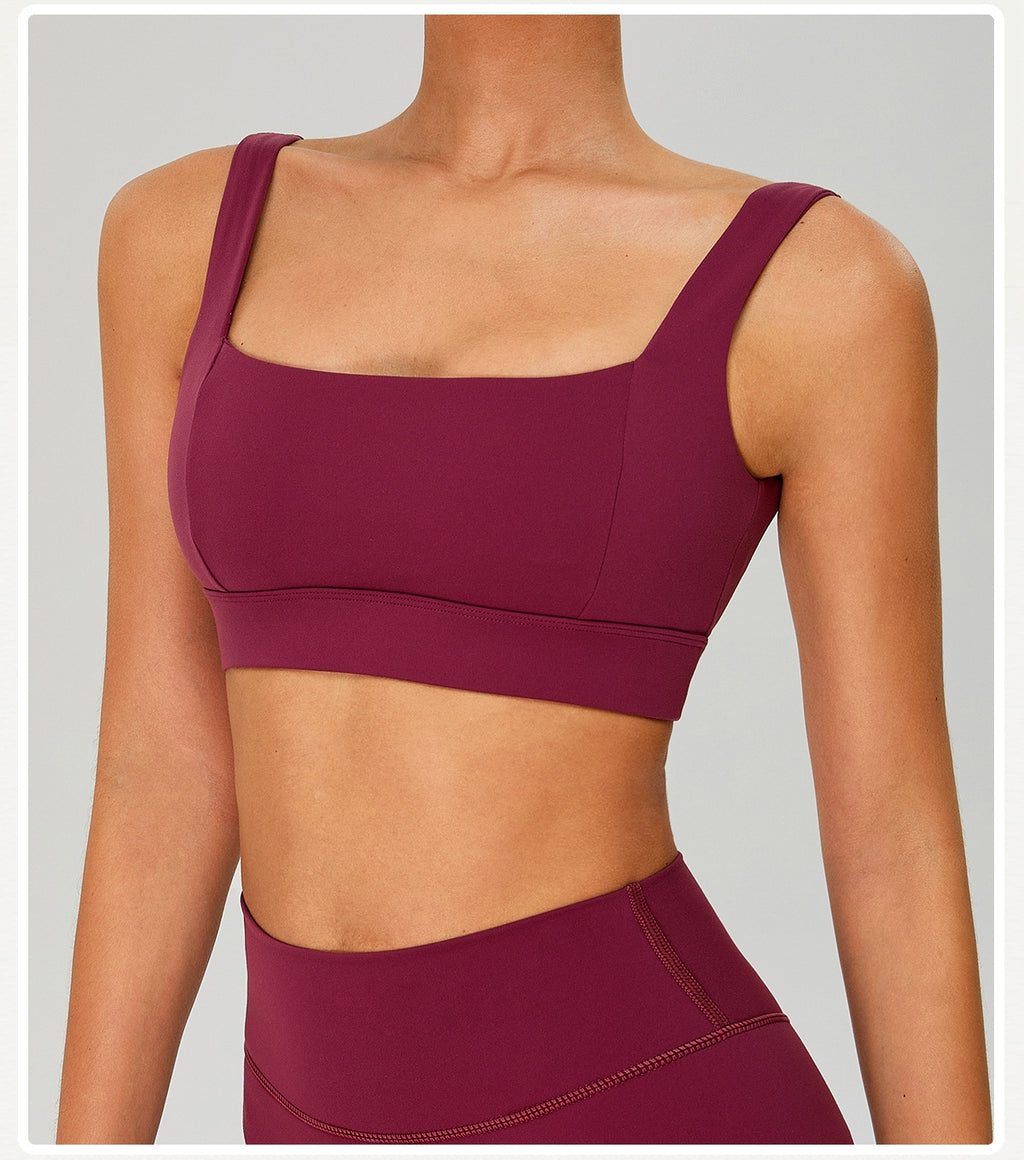 Women's Sports Bra Gym Workout Support Athletic S-0261