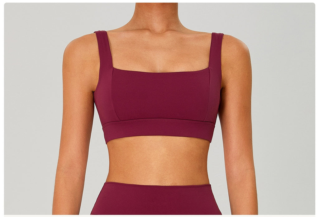 Women's Sports Bra Gym Workout Support Athletic S-0261