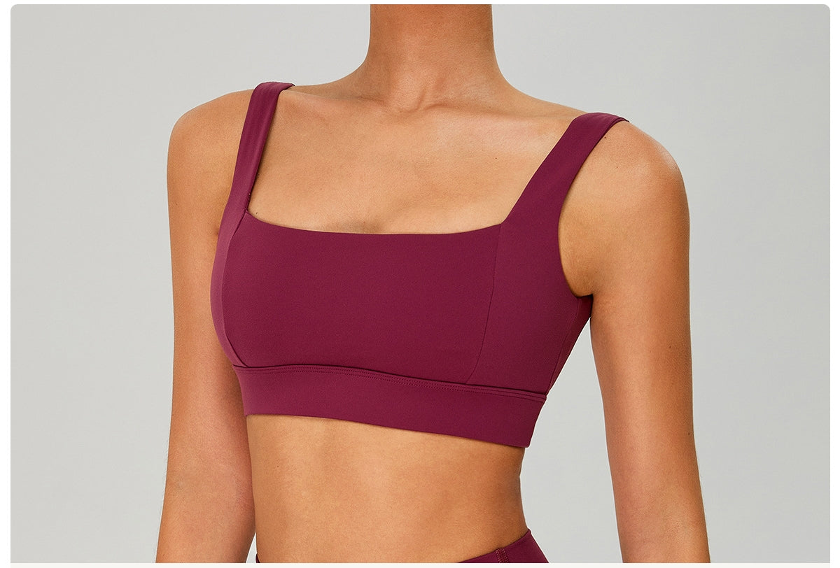 Women's Sports Bra Gym Workout Support Athletic S-0261