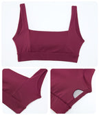 Women's Sports Bra Gym Workout Support Athletic S-0261