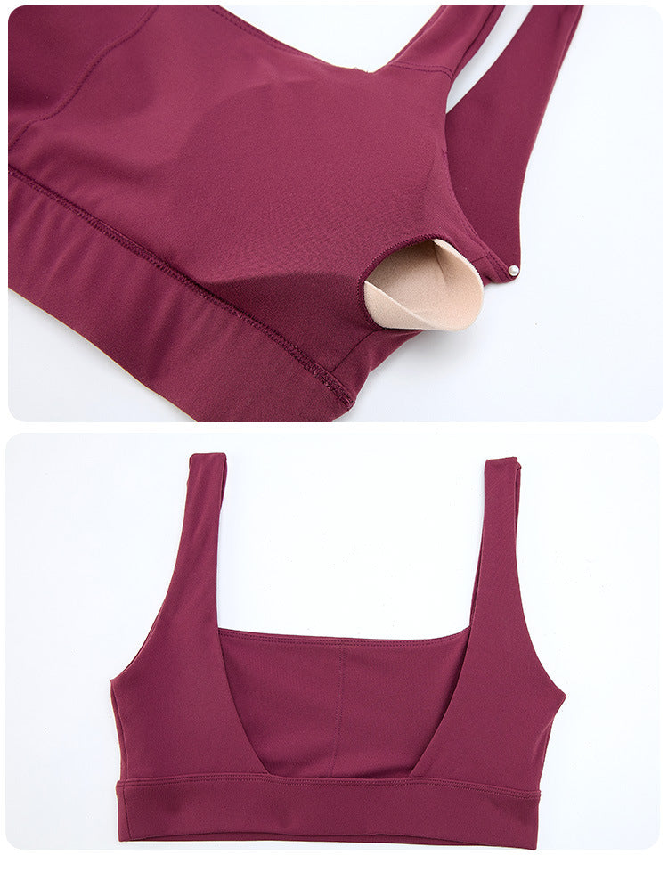 Women's Sports Bra Gym Workout Support Athletic S-0261