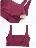Women's Sports Bra Gym Workout Support Athletic S-0261