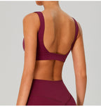 Women's Sports Bra Gym Workout Support Athletic S-0261