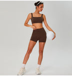 Women's Sports Bra Gym Workout Support Athletic S-0261