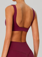 Women's Sports Bra Gym Workout Support Athletic S-0261