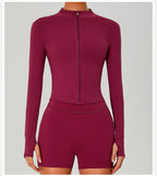 Women's Jacket Gym Sports Casual Outerwear S-0262