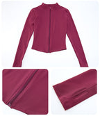 Women's Jacket Gym Sports Casual Outerwear S-0262