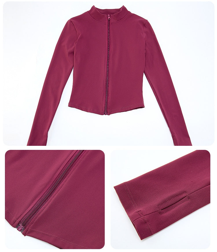 Women's Jacket Gym Sports Casual Outerwear S-0262