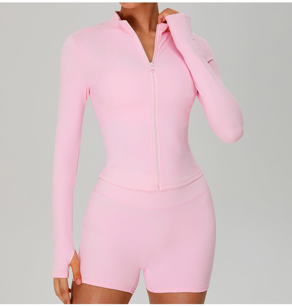 Women's Jacket Gym Sports Casual Outerwear S-0262