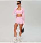 Women's Jacket Gym Sports Casual Outerwear S-0262