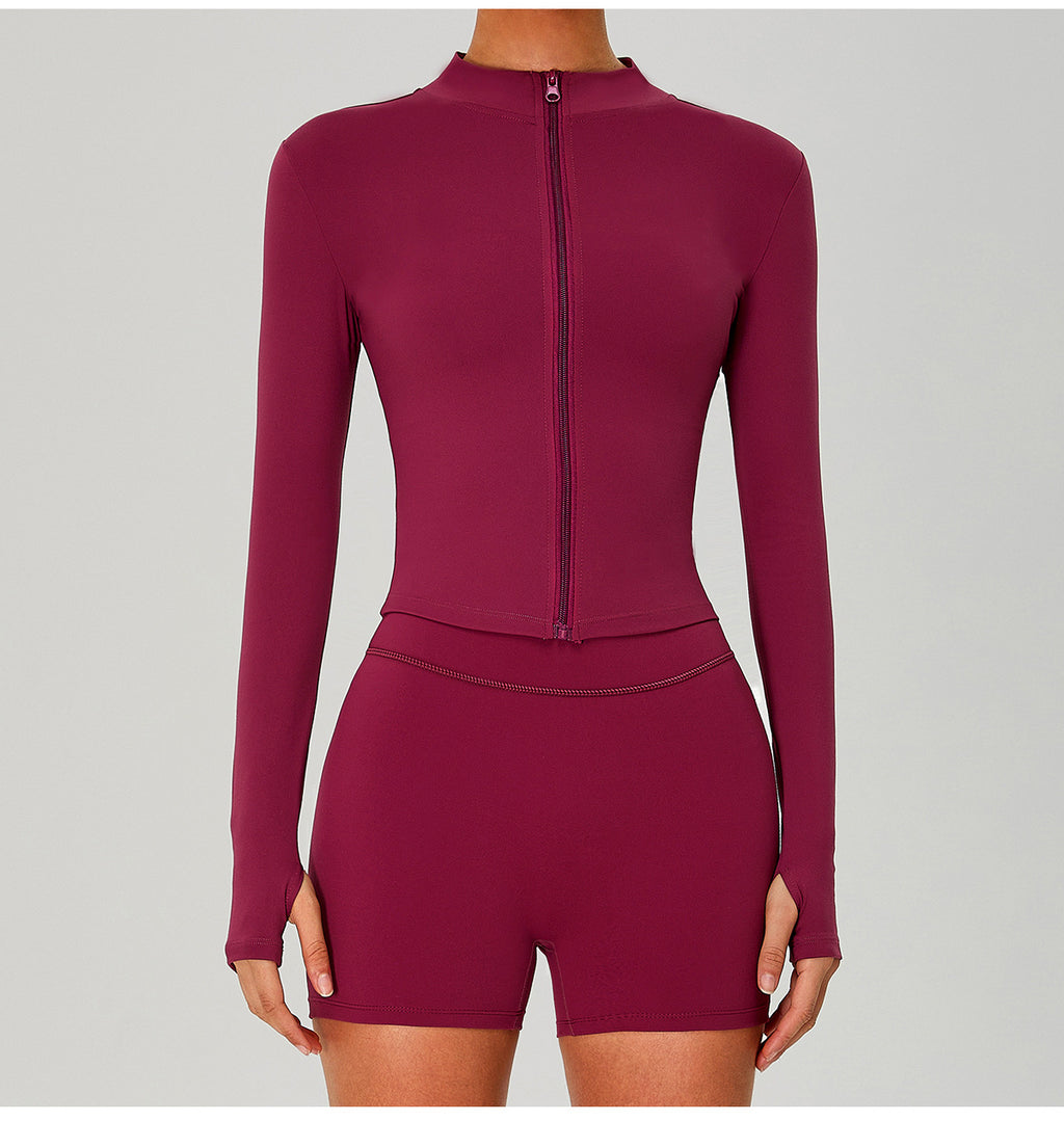 Women's Jacket Gym Sports Casual Outerwear S-0262
