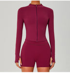 Women's Jacket Gym Sports Casual Outerwear S-0262