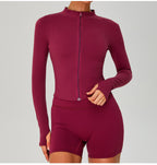 Women's Jacket Gym Sports Casual Outerwear S-0262