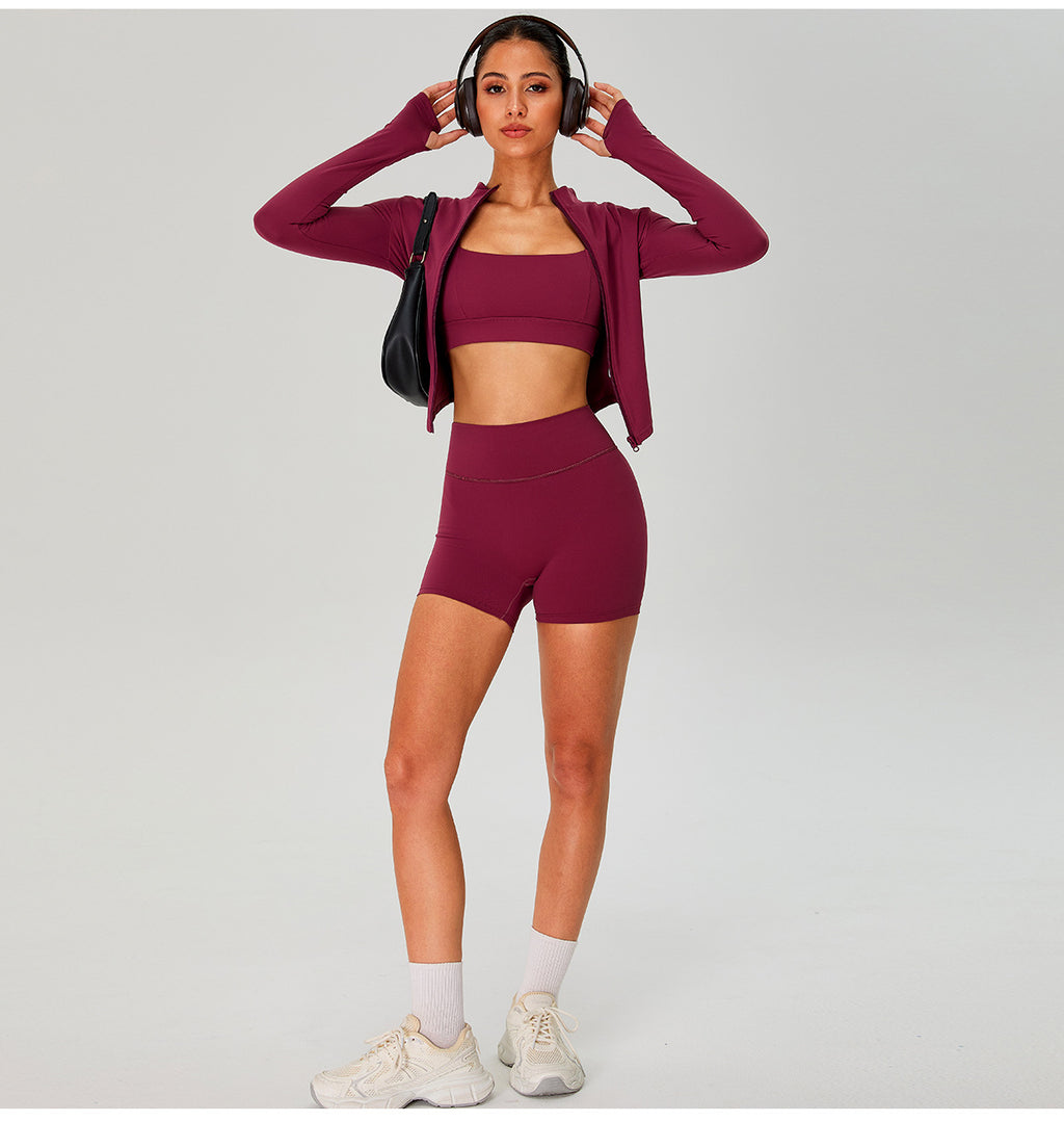 Women's Jacket Gym Sports Casual Outerwear S-0262