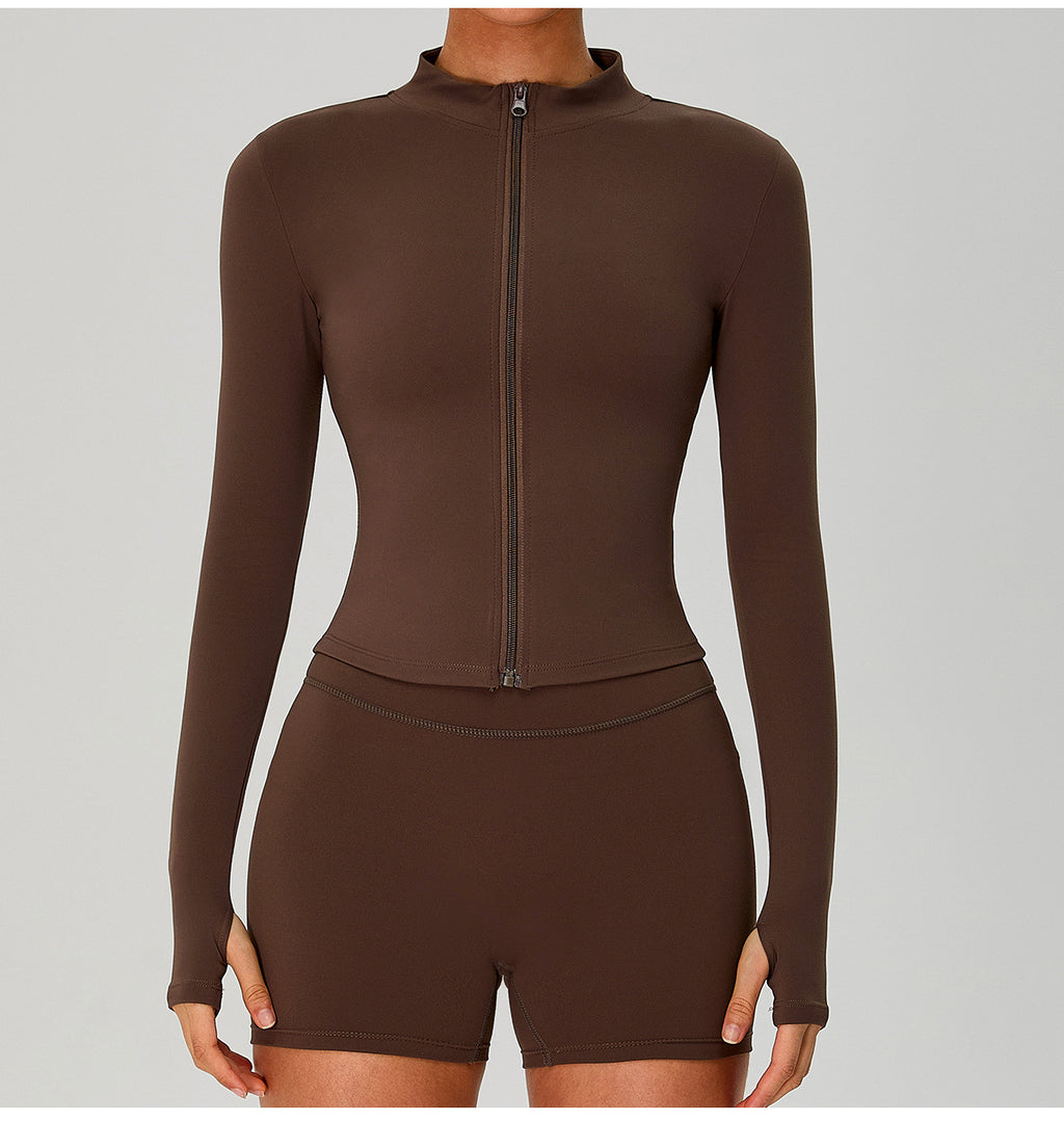 Women's Jacket Gym Sports Casual Outerwear S-0262