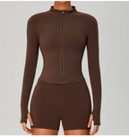 Women's Jacket Gym Sports Casual Outerwear S-0262