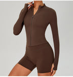 Women's Jacket Gym Sports Casual Outerwear S-0262