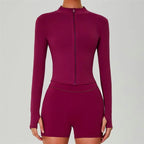 Women's Jacket Gym Sports Casual Outerwear S-0262