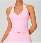 Women's Tank Top Sleeveless T-Shirt Gym Workout S-0264