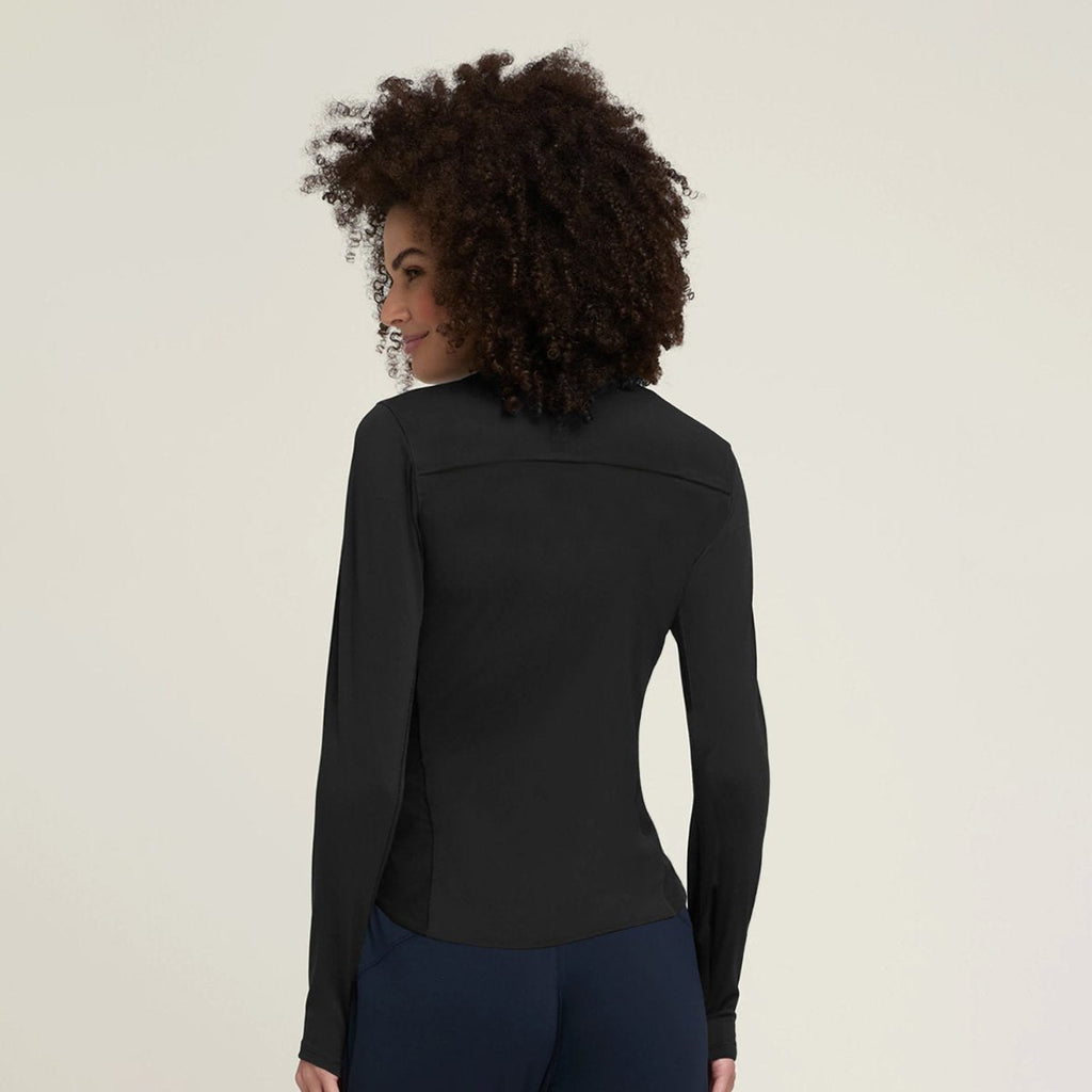 Womens Fitness Sports 75%Nyolon 25%Spandex Jacket S0010-1 print logo 28
