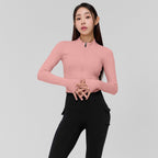 Womens Sports Yoga 75%Nyolon 25%Spandex Jacket S0035-2 print logo 10