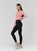 Womens Sports Yoga 75%Nyolon 25%Spandex Jacket S0035-2 print logo 22