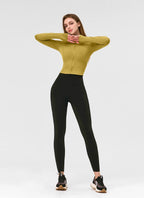 Womens Sports Yoga 75%Nyolon 25%Spandex Jacket S0035-2 print logo 26