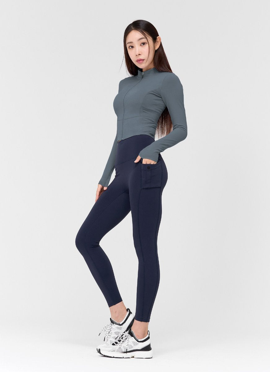 Womens Sports Yoga 75%Nyolon 25%Spandex Jacket S0035-2 print logo 38