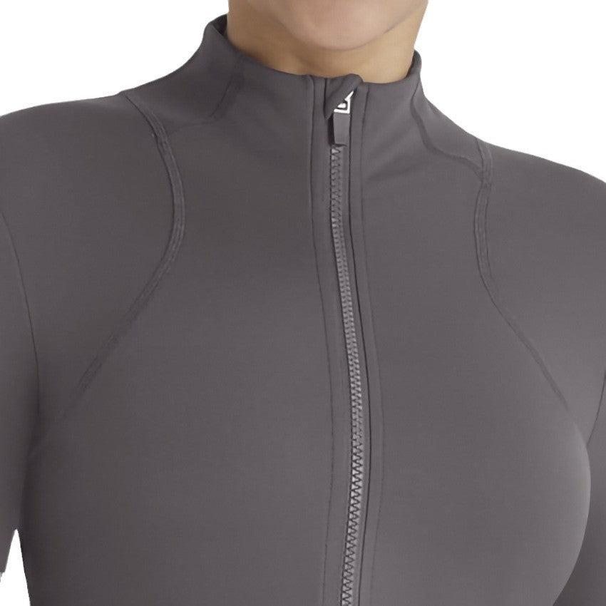 Womens Workout Yoga 75%Nyolon 25%Spandex Jacket S0205 print logo 11