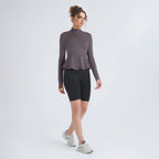 Womens Workout Yoga 75%Nyolon 25%Spandex Jacket S0205 print logo 17