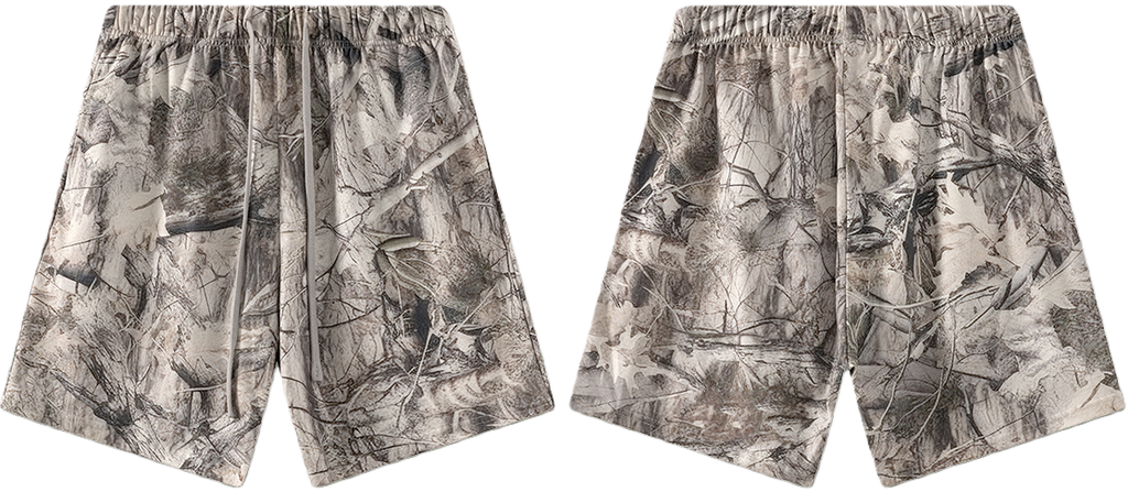 Mens Oversized 59.5%Cotton 40.5%Polyester Tshirt Shorts Set S2608+K2605